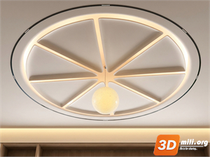 Ceiling Decoration Skp Files